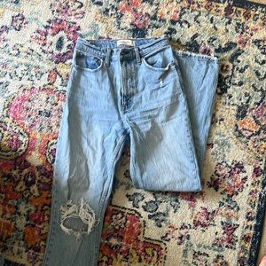 Abercrombie and fitch straight jeans